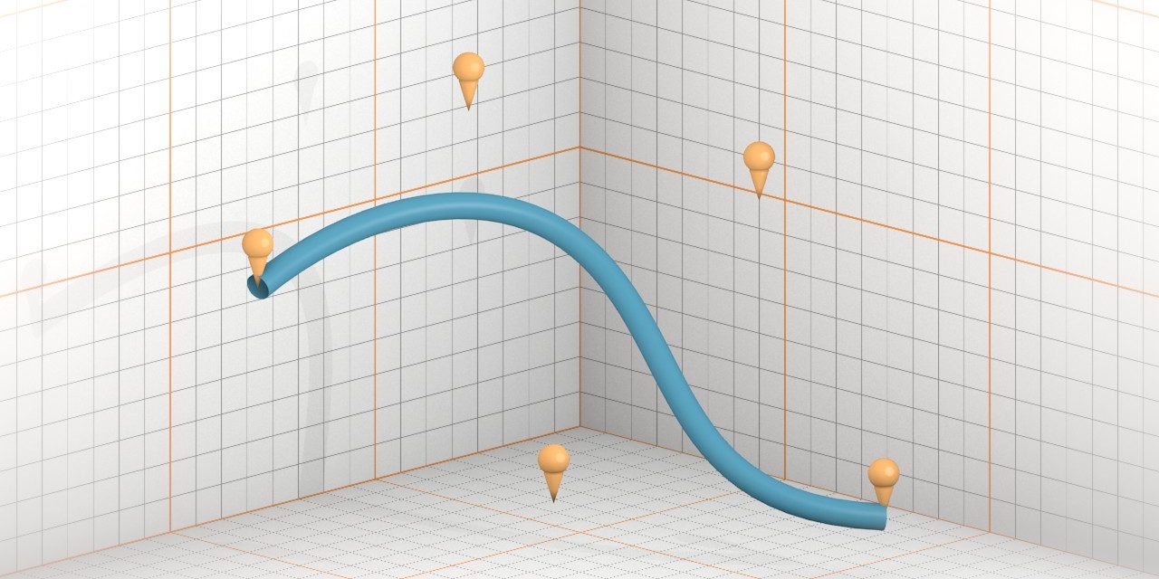 Easy Way to Control Curve Points with Bones