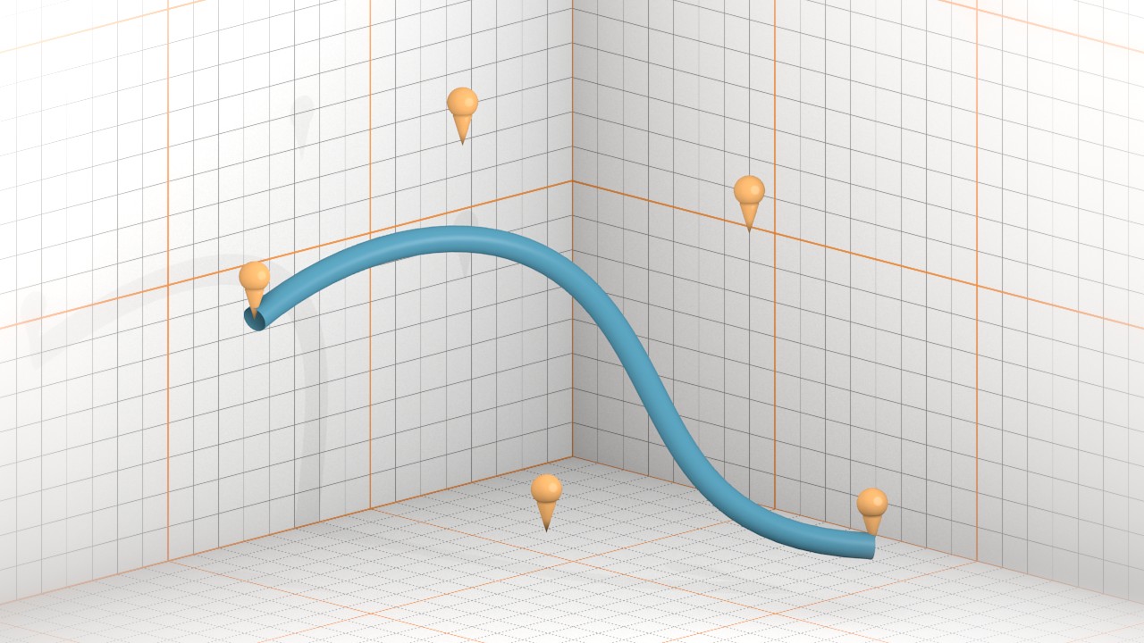 Easy Way to Control Curve Points with Bones CG Epic